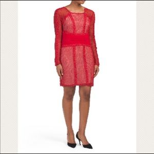 NWT Red Free People long sleeve Bodycon Dress